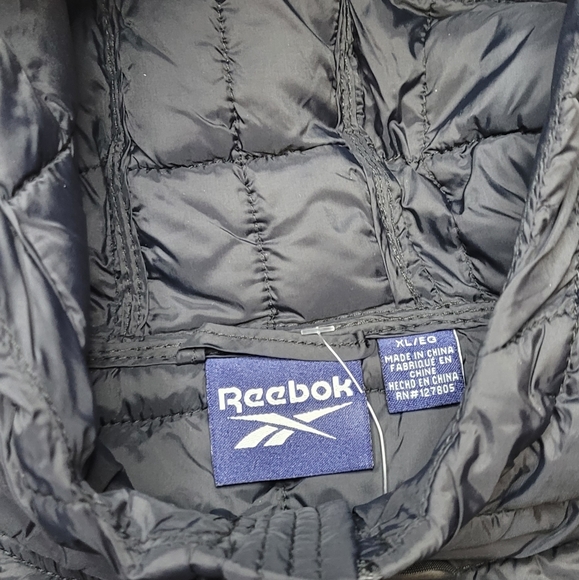 Reebook Mens Puffer Jacket Lightweight Glacier Shield Jacket Size XL - Picture 9 of 10